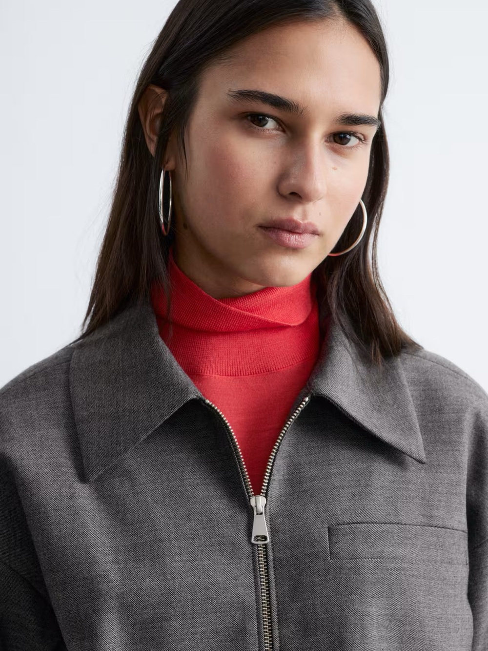 NWT (size XS) & Other Stories SHORT WOOL JACKET - Picture 3 of 7